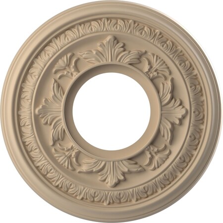 Baltimore PVC Ceiling Medallion (Fits Canopies Up To 4 1/4), 10OD X 3 1/2ID X 3/4P